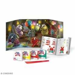 Le moins cher 🌟 Kit Pâte Fimo Kids - Monster - Niveau Facile 😉 -Modelage pour enfant Soldes unnamed file 777