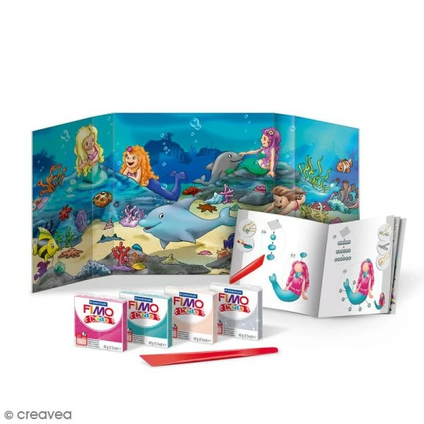 Tout neuf đ Kit Pâte Fimo Kids - Sirène - Niveau Difficile đ 4 Tout neuf đ Kit Pâte Fimo Kids - Sirène - Niveau Difficile đ â Image 2