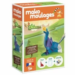 Bon marché 🔔 Mako Creations Moulage Enfant Coffret Moulage En Plâtre - Le Dragon - 1 Moule 🛒