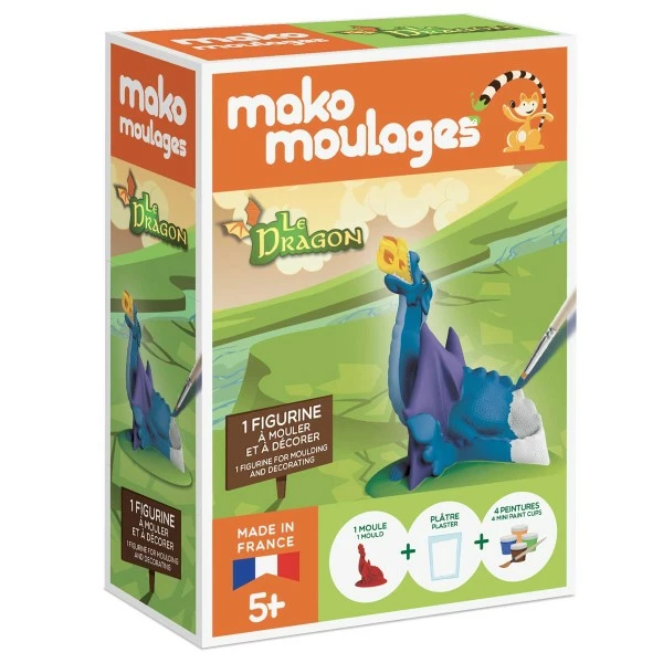 Bon marché 🔔 Mako Creations Moulage Enfant Coffret Moulage En Plâtre - Le Dragon - 1 Moule 🛒 3 Bon marché 🔔 Mako Creations Moulage Enfant Coffret Moulage En Plâtre - Le Dragon - 1 Moule 🛒