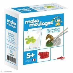 Promo ⭐ Mako Creations Moulage Enfant Recharge De Plâtre Mako Moulages - 800g 😀