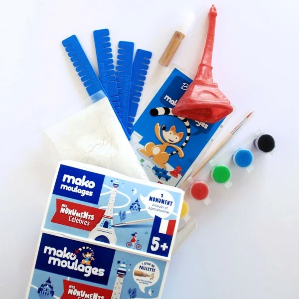 Meilleur prix 𧨠Mako Creations Moulage Enfant Coffret Moulage En Plâtre - Ma Tour Eiffel - Mako Moulages - 1 Moule đ 4 Meilleur prix 𧨠Mako Creations Moulage Enfant Coffret Moulage En Plâtre - Ma Tour Eiffel - Mako Moulages - 1 Moule đ â Image 3