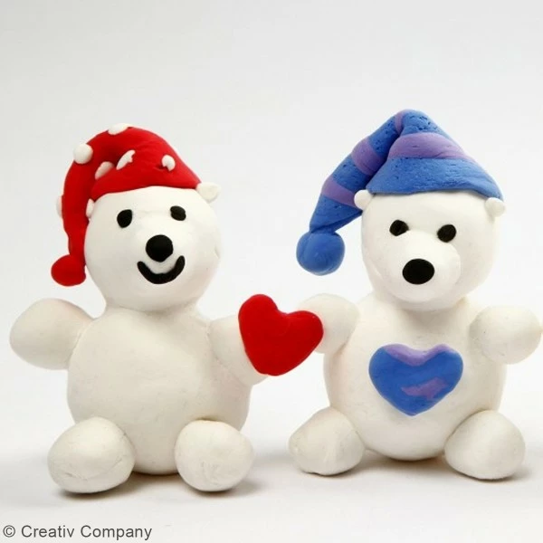 Bon marché ⭐ Creativ Company Coffret Pâte à Modeler Pâte à Modeler Auto-durcissante Silk Clay - 40 Gr 🌟 7 Bon marché ⭐ Creativ Company Coffret Pâte à Modeler Pâte à Modeler Auto-durcissante Silk Clay - 40 Gr 🌟 – Image 5