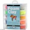 Meilleure affaire ✨ Creativ Company Coffret Pâte à Modeler Kit Pâte à Modeler Foam Clay - Fluo - 10 Pcs 💯 -Modelage pour enfant Soldes unnamed file 94